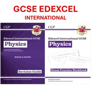 GCSE Edexcel International Physics Revision Guide & Workbook with Answer KS4 CGP - Picture 1 of 23