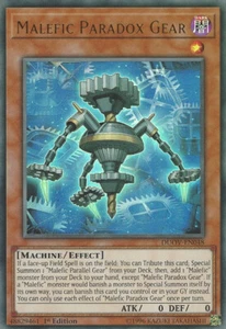 3x Malefic Paradox Gear - DUOV-EN048 - Ultra Rare - 1st Edition Duel Overload Ne - Picture 1 of 1