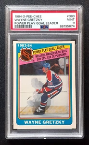 WAYNE GRETZKY LL 1984-85 O-PEE-CHEE 84-85 Nº 383 PSA 9 92990 - Imagen 1 de 2