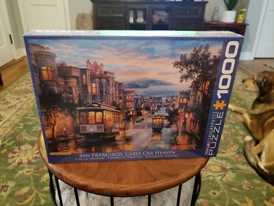 Rompecabezas 1000 piezas San Francisco Teleférico Cielo Nuevo Foto 1 de 2