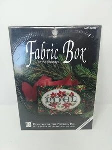 NUEVOS Diseños para la Aguja Contada Punto de Cruz Caja de Tela Navidad Artesanía - Imagen 1 de 4