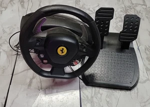 Thrustmaster TX Racing Wheel & Pedal Ferrari 458 Italia Edition Xbox 360 Black - Picture 1 of 13
