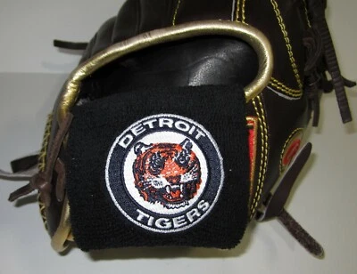 Banda para guantes de béisbol de los Tigres de Detroit ⚾️ Parche/logotipo MLB ⚾️Envoltura para muñecas ⚾️Genial ⚾️Nuevo Foto 1 de 4