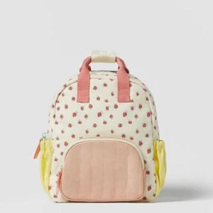 Personalized Embroidered Strawberry Kid Backpack Baby Stroller Bag School Gift - Picture 1 of 5