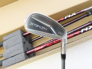 New TaylorMade Stealth HD Iron Set 6-PW Speeder NX Senior Graphite Shaft - Picture 1 of 4