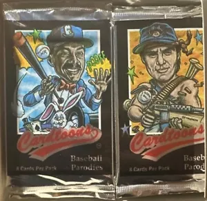 1993 1995 Cardtoons Baseball Karte Parodie Sammelkarte Pack - Bild 1 von 2