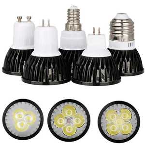 Dimmable LED SpotLight Bulbs E27 GU10 MR16 E14 GU5.3 9W-15W Lamp 110V 220V 12V - Picture 1 of 19