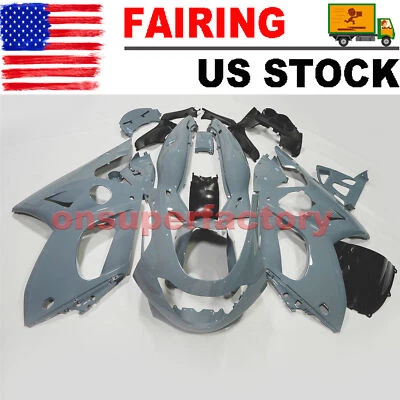 Injection For Yamaha YZF 600R Thundercat 1997-2007 Nardo Gray Fairing Kit Frame Foto 1 de 4
