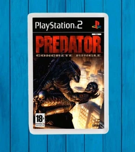 PREDATOR CONCRETE JUNGLE PLAYSTATION 2 PS2 FRIDGE MAGNET IMAN NEVERA - Imagen 1 de 3