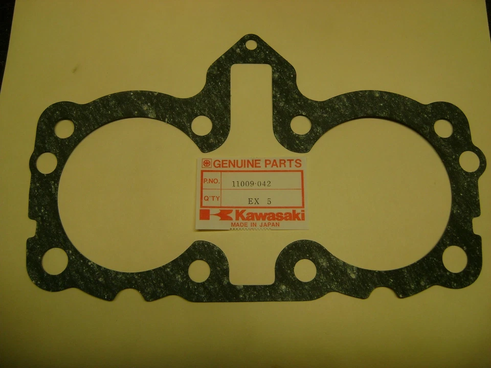 KAWASAKI NOS OEM CYLINDER BASE GASKET 11009-042 KZ750 TWIN LTD CSR 1976-1984 - Image 1 of 1