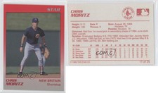 1989 Star New Brittain Red Sox Chris Moritz #11