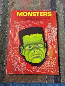 1965 Frankenstein Dr. Jekyll Mr. Hyde Dracula MONSTERS book Walter Gibson VF - Picture 1 of 5