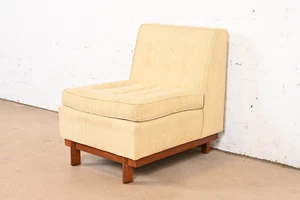 Frank Lloyd Wright for Heritage Henredon Taliesin Armless Lounge Chair, 1950s - Picture 1 of 11