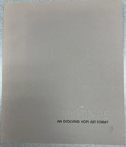 KACHINAS: Eine sich entwickelnde Hopi-Kunstform? 1977 - Bild 1 von 6