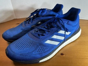 Adidas Men Size 11 Response Boost Running Shoes Royal Blue- PERFECT - Full tread - Picture 1 of 7
