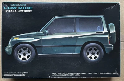 Suzuki Escudo Low Ride (Vitara Low Ride) 1/24 Fujimi 03372 ID-73 RARO VECCHIO... - Immagine 1 di 4