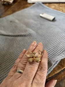 Swarovski Butterfly Ring Size 55 - Picture 1 of 3