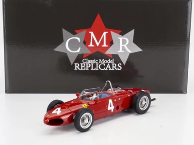 MODELLINO AUTO STATICO CMR FERRARI F1 DINO 156 SHARKNOSE VON TRIPS 1961 1/18 - Immagine 1 di 4
