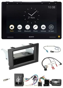 Sony USB Lenkrad DAB Bluetooth Autoradio für Mercedes Actros 2011-2014 schwarz - Bild 1 von 10