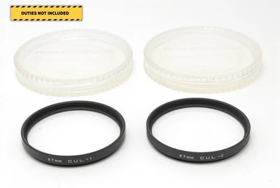 ⭐️MINT⭐️ Zenza Bronica Close Up Lens Filter 67mm C.U.L-1 C.u.L-2 From JAPAN - Image 1 of 4