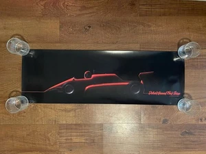 1984 Detroit Grand Prix Three 3 Formula 1 Nelson Piquet BMW Poster 36x12” - Picture 1 of 4