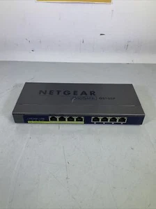 Netgear ProSafe GS108P 8-Port Gigabit PoE Ethernet Switch - NG N3B - Picture 1 of 4