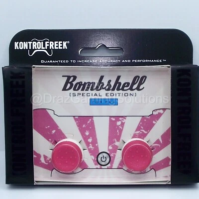 KontrolFreek Pink DiVA Bombshell Thumb Grips Controller For PS5/PS4 Gaming - Image 1 of 2