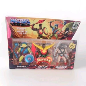 Juego de figuras de acción Masters of the Universe Sun-Man and the Rulers of the Sun (3) - Imagen 1 de 4
