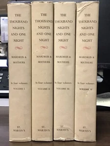 The Book of the Thousand Nights and One Night - 4 Vol. - 1974 - by Powys Mathers - Picture 1 of 12
