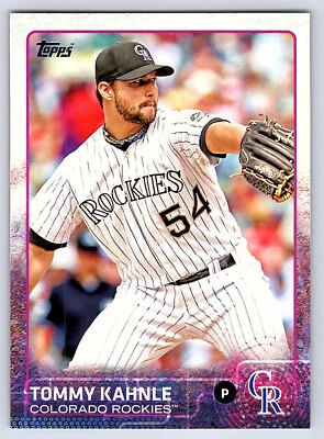 2015 Topps Series 1 Base #  94 Tommy Kahnle - Colorado Rockies - Image 1 of 2