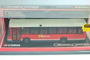 Corgi OOC 1/76 Scale Bus, Optare Delta Westlink (81 Slough) rot - Bild 1 von 3