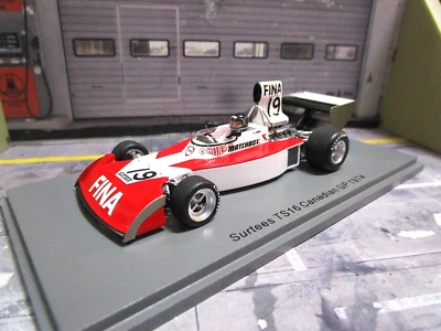 F1 SURTEES Ford Cosworth TS16 V8 Canadian GP 1974 #19 Koinigg Fina Spark 1:43 - Bild 1 von 4