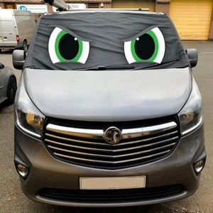 Vauxhall Vivaro Van Trafic Talento NV300 Window Screen Cover Black Out green - Picture 1 of 4