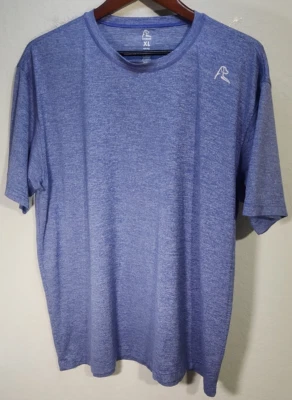 Camisa de rendimiento Rhoback de manga corta para hombre XL - ajuste deportivo azul marino -... Foto 1 de 4