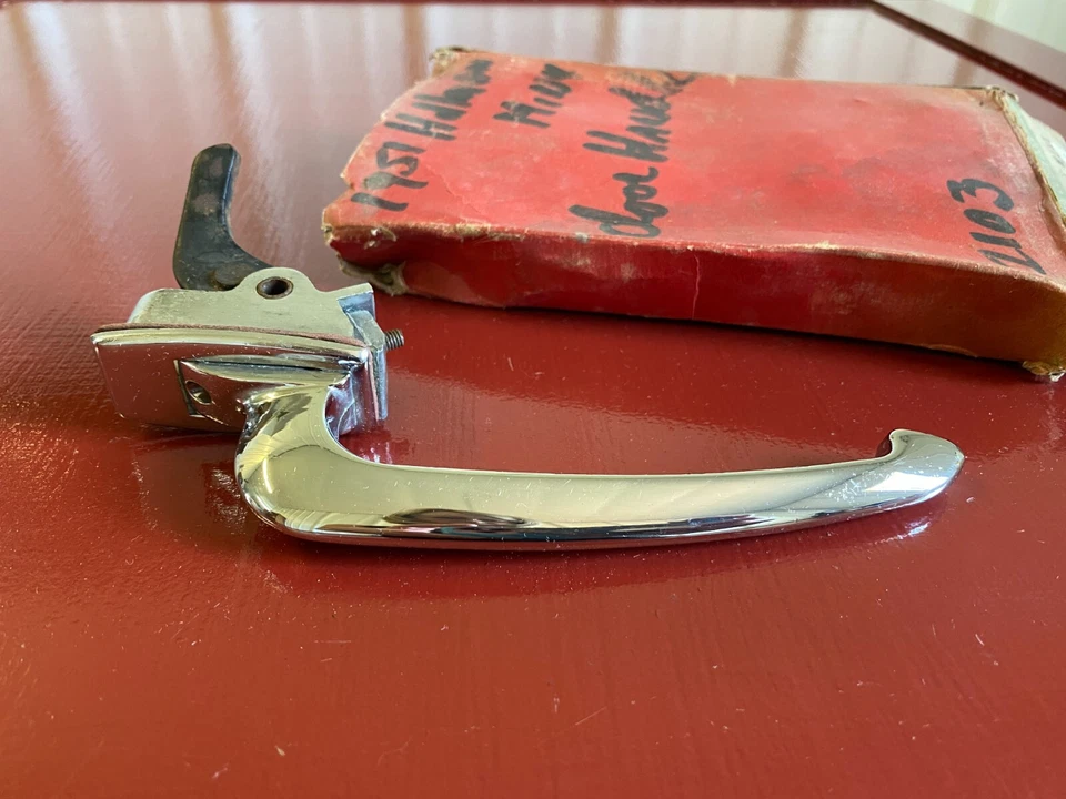 Hillman Minx 1951 1952 manija de puerta exterior nuevo stock antiguo #1 Foto 1 de 4