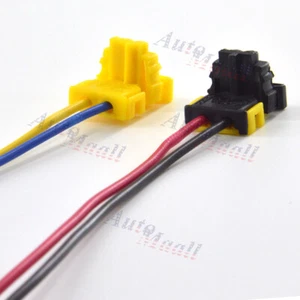 2pc Clock Spring Plug Wire Connector for Ford Explorer Fiesta Flex Focus Mustang - Picture 1 of 11