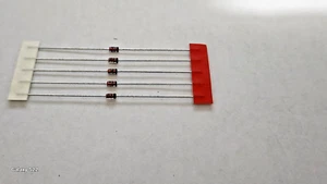 1N52XX ZENER DIODE (SET OF 5) 0.5W SELECT VOLTAGE FROM MENU - Picture 1 of 1