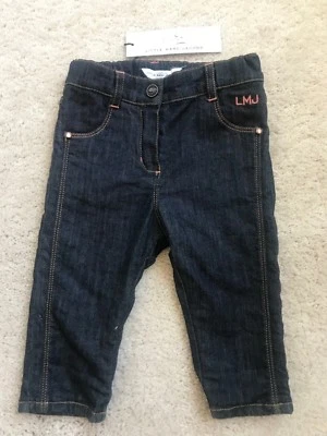 Pantalones de mezclilla elásticos LITTLE MARC JACOB niños niñas 9M - AUTÉNTICOS / NUEVOS CON ETIQUETAS Foto 1 de 2