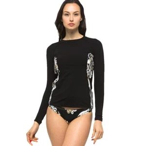 Private Island Hawaii Women Rash Guard Swimsuit Top UPF 50+ Long Sleeve Shirts - Picture 1 of 64