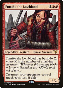 MTG - Fumiko the Lowblood (C15) - Picture 1 of 1