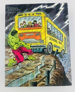 Vintage 1981 Whitman der unglaubliche Hulk Puzzle #4605-25 versiegelt! - Bild 1 von 7
