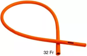 Klistier Gummi Darmschlauch - geschlossenes Ende (20" x 32 FR) - langer roter Latexschlauch - Bild 1 von 4