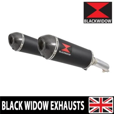 VTR1000F SC36 Firestorm / Superhawk FV-F6 97-06 Twin Exhaust Silencer Kit 300BT - Image 1 of 4