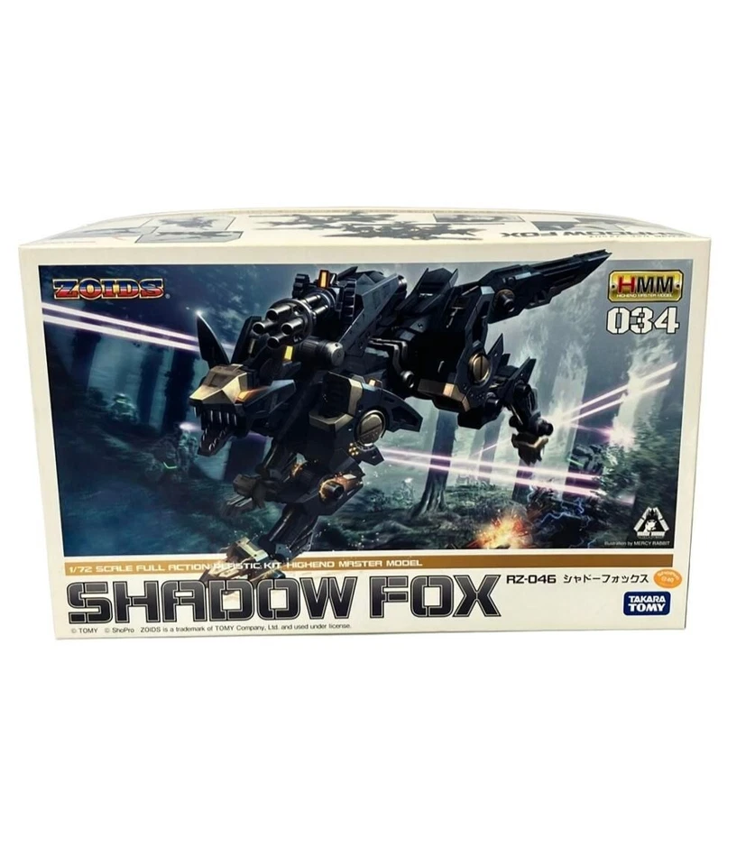 ZOIDS RZ-046 Shadow Fox Marking Plus Ver.1/72 plastic model Figure KOTOBUKIYA JP - Image 1 of 2