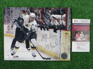 MIKE MODANO SIGNED 8x10 DALLAS STARS Game Time PHOTO JSA COA - Picture 1 of 4