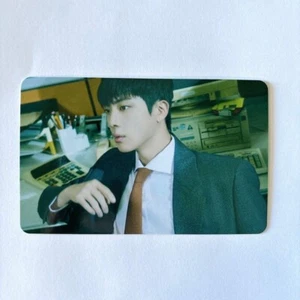 Álbum en solitario BTS JIN feliz con muu suerte dibujo tarjeta fotográfica tarjeta fotográfica - Imagen 1 de 1