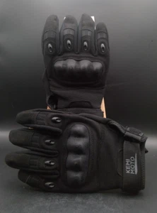 Kemi Moto Motorcycle Gloves, Tactical, Touchscreen, Hard Shell And Palm Padding - Picture 1 of 7