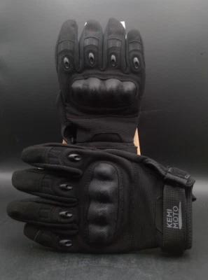 Kemi Moto Motorcycle Gloves, Tactical, Touchscreen, Hard Shell And Palm Padding - Image 1 of 4