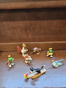 Vintage 80’s Warner Bros PVC Lot Of 7 Looney Tunes Toys - Picture 1 of 2