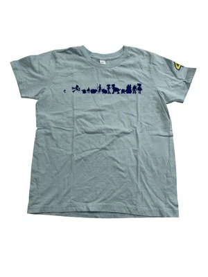 American Apparel Pixar character Short Sleeve T-Shirt in Blue - Image 1 of 3